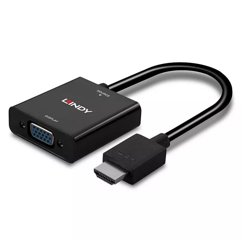 HDMI uz VGA pārveidotājs Lindy 38291
