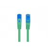Tīkla kabelis LANBERG PCF6A-10CC-2000-G Cat6a S/FTP 20 m LSZH, RJ-45, zaļš