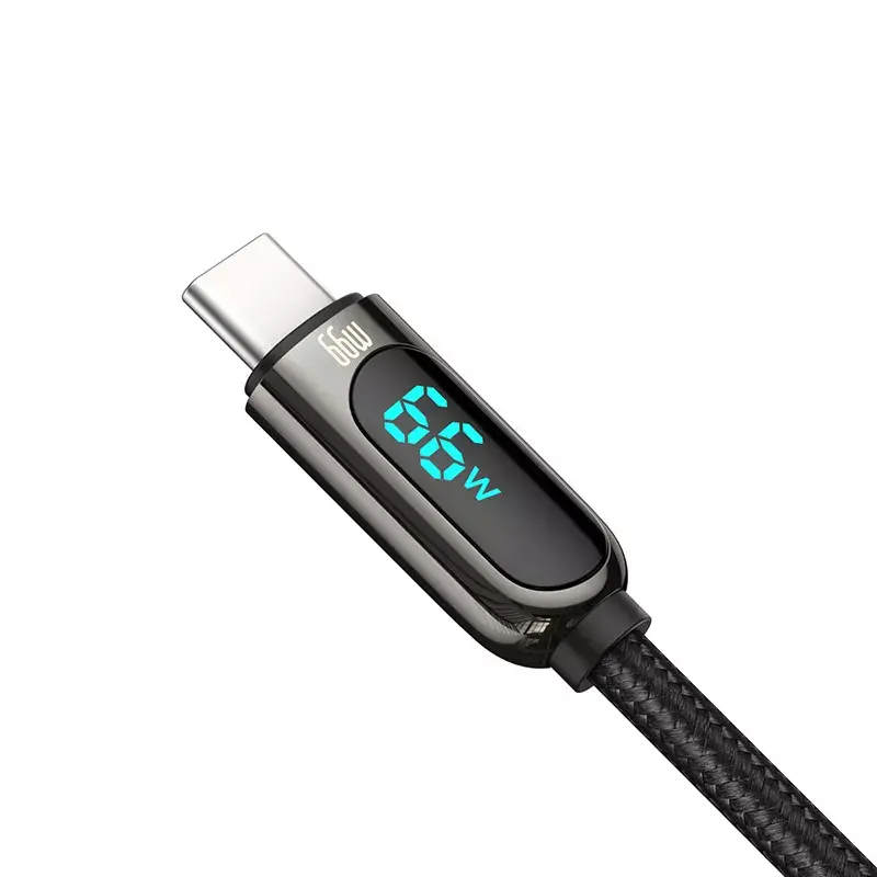 USB kabelis Baseus CASX020001 1m USB A USB C melns