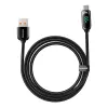 USB kabelis Baseus CASX020001 1m USB A USB C melns