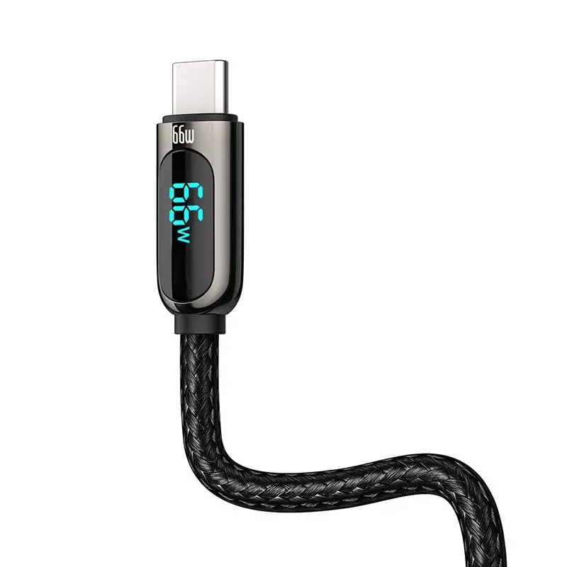 USB kabelis Baseus CASX020001 1m USB A USB C melns