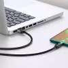 USB kabelis Baseus CASX020001 1m USB A USB C melns