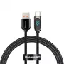 USB kabelis Baseus CASX020001 1m USB A USB C melns