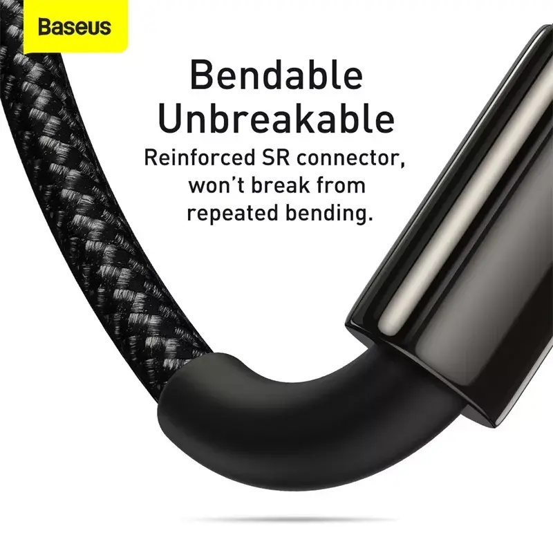 3-in-1 USB kabelis Baseus Tungsten Gold CAMLTWJ-01