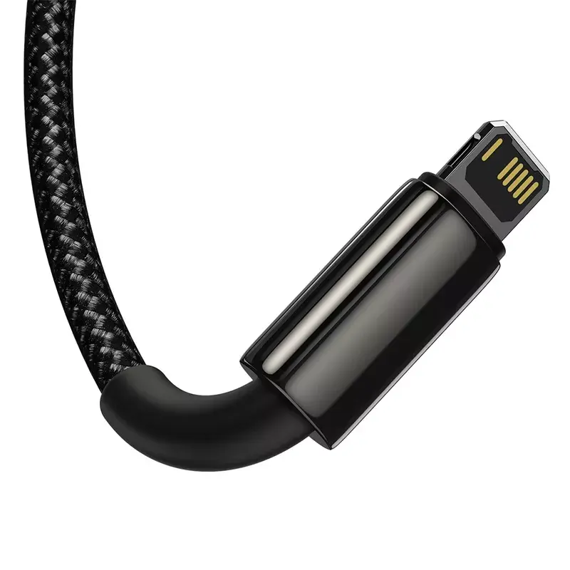 3-in-1 USB kabelis Baseus Tungsten Gold CAMLTWJ-01
