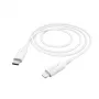 Hama uzlādes kabelis, USB-C - Lightning, 1 m, balts