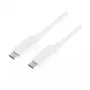 USB kabelis LogiLink CU0131 USB 3.2 Gen 2 1m USB C Balts
