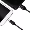 USB kabelis LogiLink CU0143 USB 2.0 0,3 m USB A Micro-USB B Melns