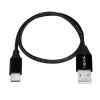 USB kabelis LogiLink CU0143 USB 2.0 0,3 m USB A Micro-USB B Melns