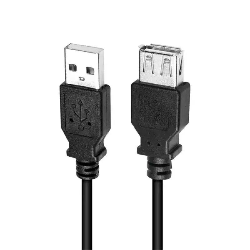 LogiLink CU0012B USB kabelis 5m USB 2.0 A uz A melns