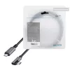 USB kabelis LogiLink CU0183 2m USB C melns sudrabains USB 2.0