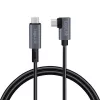USB kabelis LogiLink CU0183 2m USB C melns sudrabains USB 2.0
