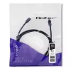 USB kabelis Qoltec 52352 2,5 m USB 3.2 Gen 1 USB C melns