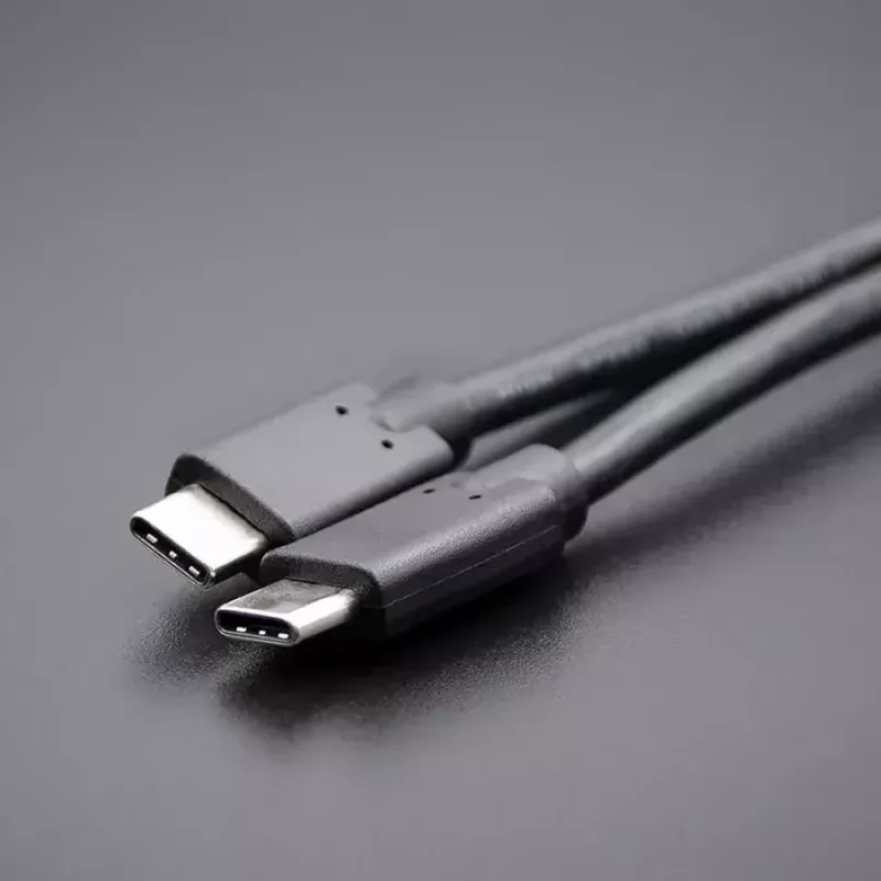 USB kabelis Qoltec 52352 2,5 m USB 3.2 Gen 1 USB C melns
