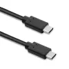 USB kabelis Qoltec 52352 2,5 m USB 3.2 Gen 1 USB C melns