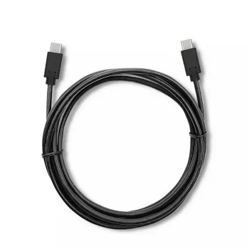USB kabelis Qoltec 52352 2,5 m USB 3.2 Gen 1 USB C melns