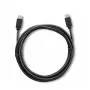 USB kabelis Qoltec 52352 2,5 m USB 3.2 Gen 1 USB C melns
