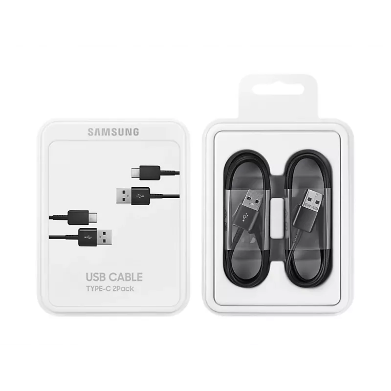 USB kabelis Samsung EP-DG930 1,5 m USB A uz USB C melns