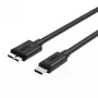 USB kabelis UNITEK Y-C475BK USB 3.2 Gen 1 1m USB C Micro-USB B Melns