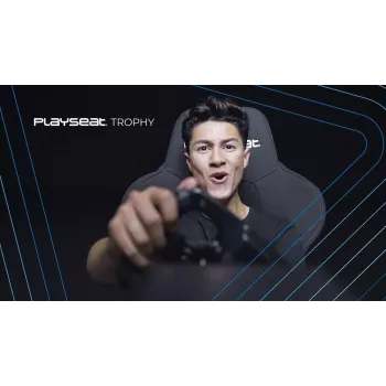 Universāla gaming krēsls Playseat Trophy Polsterēts sēdeklis Melns