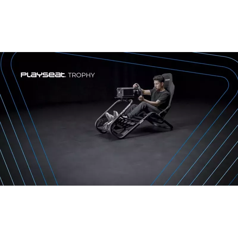 Universāla gaming krēsls Playseat Trophy Polsterēts sēdeklis Melns