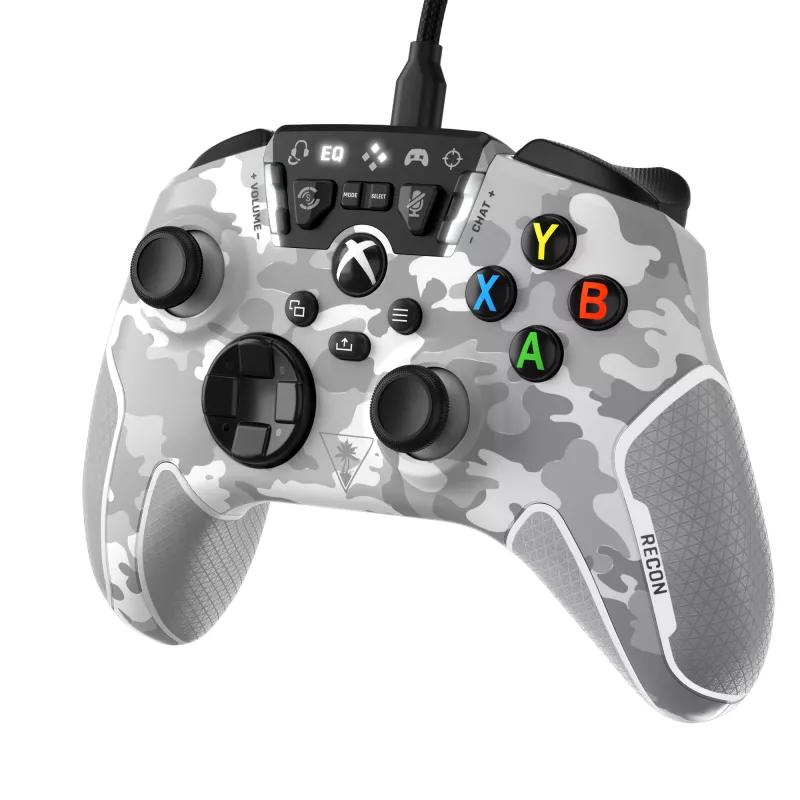 Turtle Beach Recon pelēks, balts USB spēļu kontrolieris analogais / digitālais PC, Xbox, Xbox One, Xbox Series S, Xbox Series X
