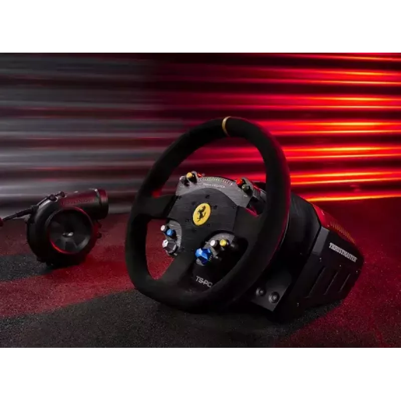 Thrustmaster TS-PC Racer Ferrari 488 Challenge Edition Melns USB 2.0 Stūre Analogā / Digitālā