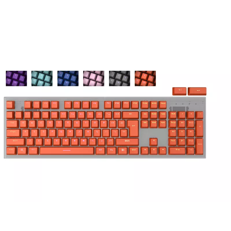 tastatūra cap GENESIS LEAD 300 Universal ABS oranža