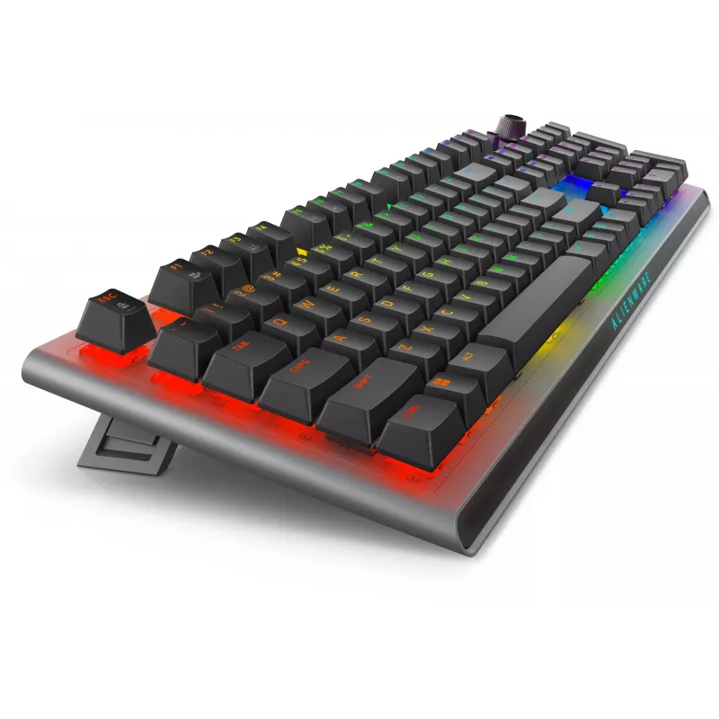 Alienware Tri-Mode AW920K tastatūra Gaming USB + RF Wireless + Bluetooth Pelēka