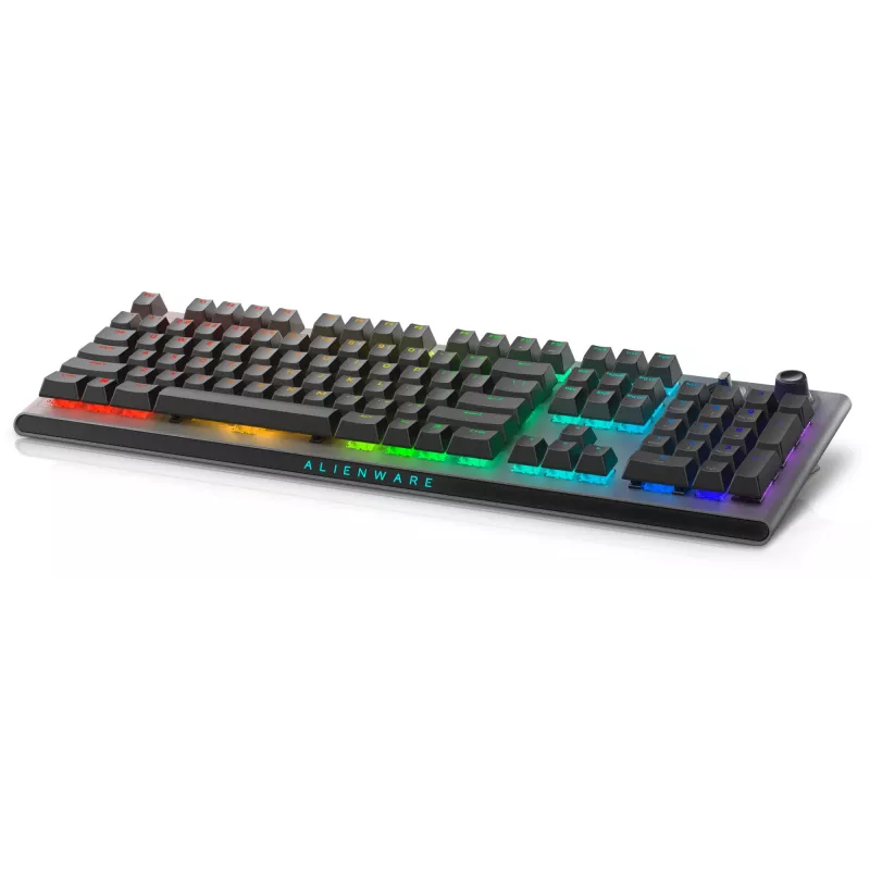Alienware Tri-Mode AW920K tastatūra Gaming USB + RF Wireless + Bluetooth Pelēka