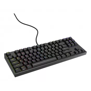 GENESIS Thor 404 TKL tastatūra Spēlēm USB QWERTY US International Melna