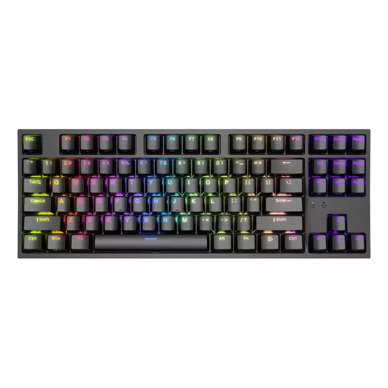 GENESIS Thor 404 TKL tastatūra Spēlēm USB QWERTY US International Melna
