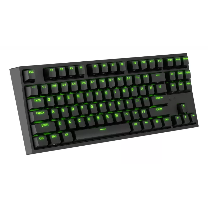 GENESIS Thor 404 TKL tastatūra Spēlēm USB QWERTY US International Melna