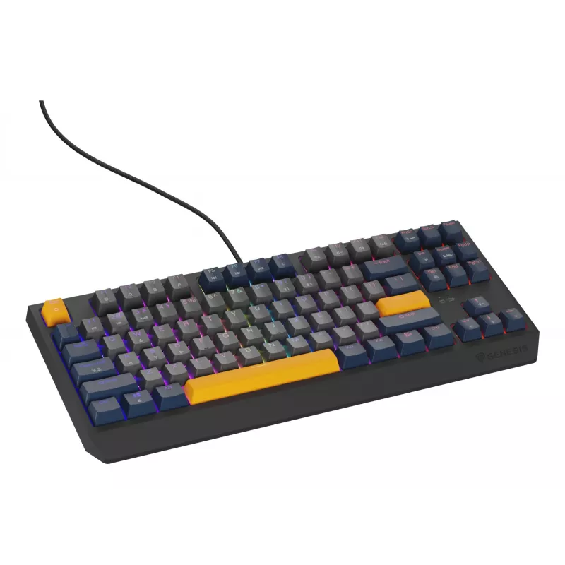 GENESIS Thor 230 TKL tastatūra Gaming USB QWERTY angļu zila