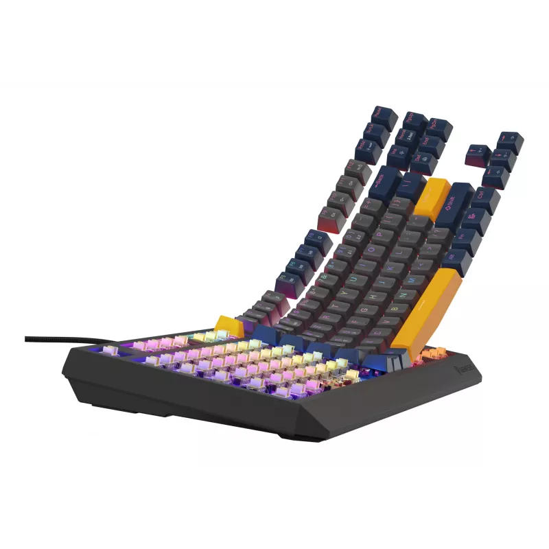 GENESIS Thor 230 TKL tastatūra Gaming USB QWERTY angļu zila