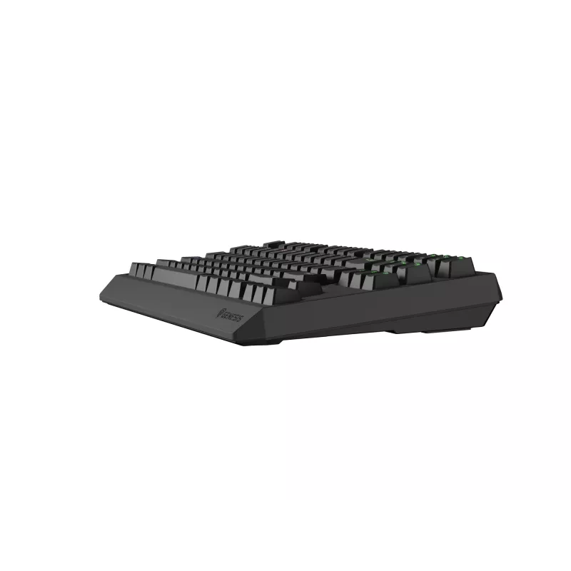 Mehāniskā spēļu tastatūra bez ciparu bloka GENESIS Thor 230 TKL — USB, RF bezvadu, Bluetooth, 87 taustiņu QWERTY, pelēka