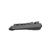 Mehāniskā spēļu tastatūra bez ciparu bloka GENESIS Thor 230 TKL — USB, RF bezvadu, Bluetooth, 87 taustiņu QWERTY, pelēka