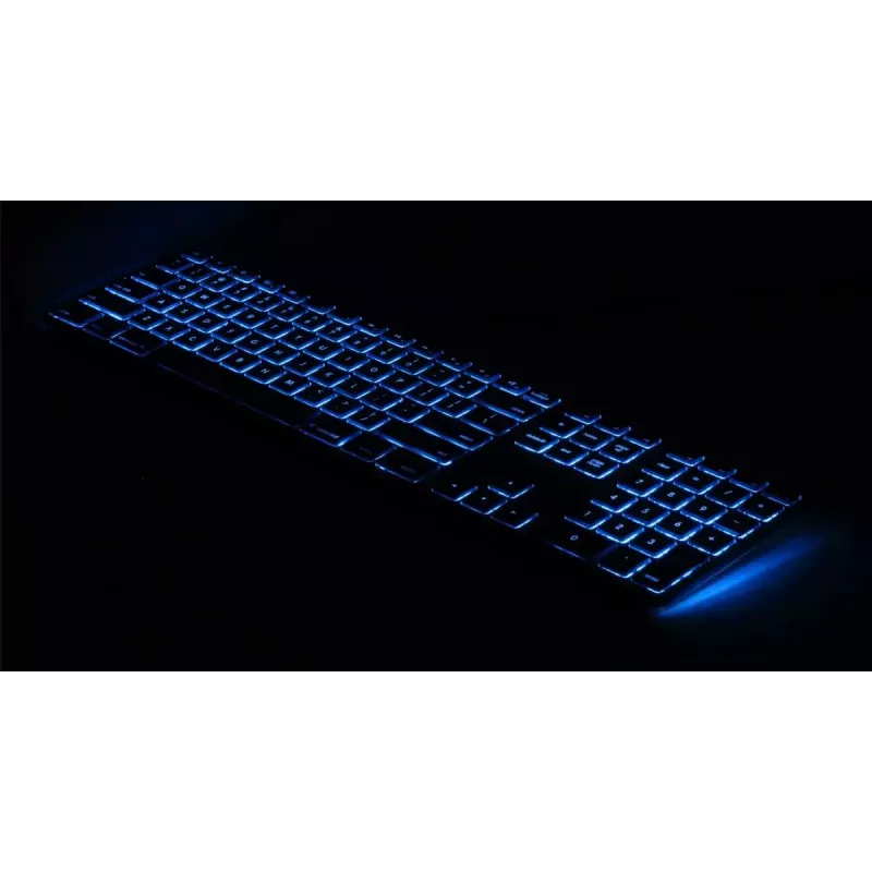 Tastatūra Matias FK318LB-UK RGB fona apgaismojums Mac Space Gray — bez ciparu bloka, UK izkārtojums