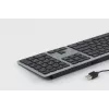 Tastatūra Matias FK318LB-UK RGB fona apgaismojums Mac Space Gray — bez ciparu bloka, UK izkārtojums