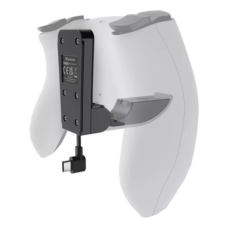 Uzlādes sistēma GENESIS Tin 305 PlayStation 5 plāns Vadu Melns Balts