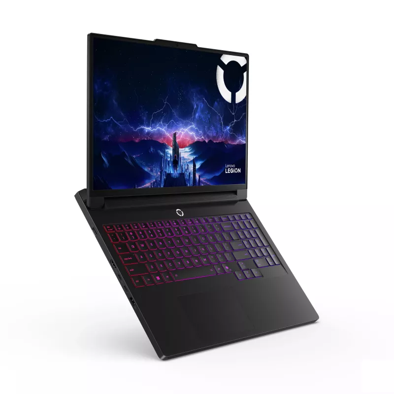 Lenovo Legion Pro 7 16IAX10H Intel Core Ultra 9 275HX klēpjdators 40,6 cm (16 collu) WQXGA 64 GB DDR5-SDRAM 1 TB SSD NVIDIA GeForce RTX 5080 Wi-Fi 7 (802.11be) angļu melns