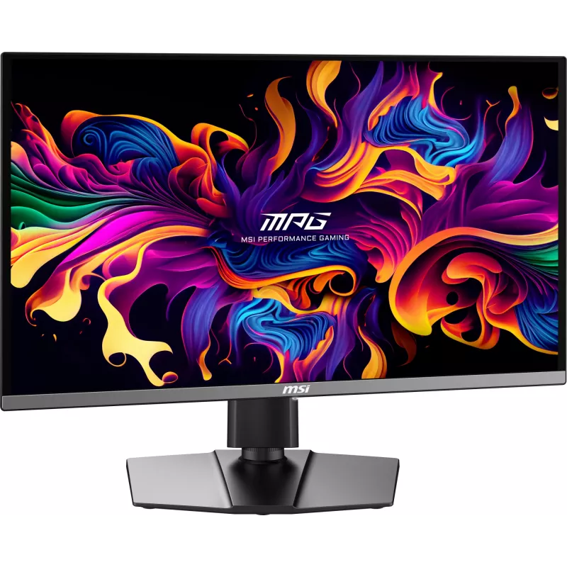 MSI MPG 272URX QD-OLED datora monitors 67,3 cm (26,5 collas) 3840 x 2160 pikseļi 4K Ultra HD Melns
