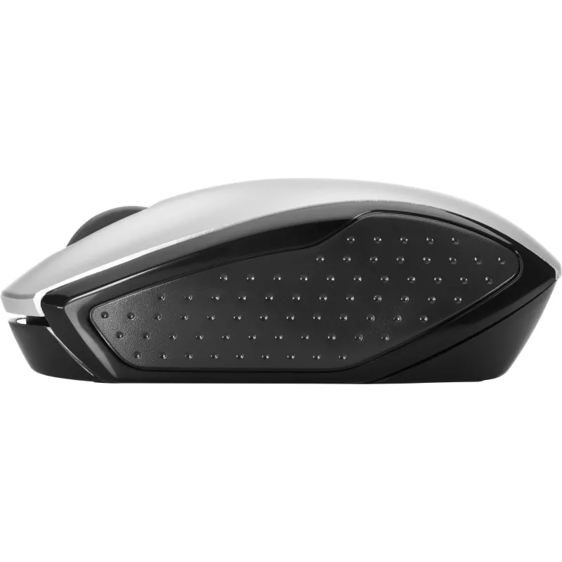 HP Wireless pele 200 (Pike Silver), piemērota abām rokām, optiskā, RF bezvadu, 1000 DPI, sudraba