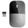HP Z3700 Sudraba Bezvadu Pele, Piemērota Abām Rokām, Optiskā, RF Bezvadu, 1200 DPI, Sudraba