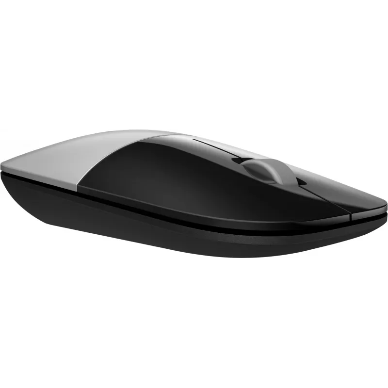 HP Z3700 Sudraba Bezvadu Pele, Piemērota Abām Rokām, Optiskā, RF Bezvadu, 1200 DPI, Sudraba
