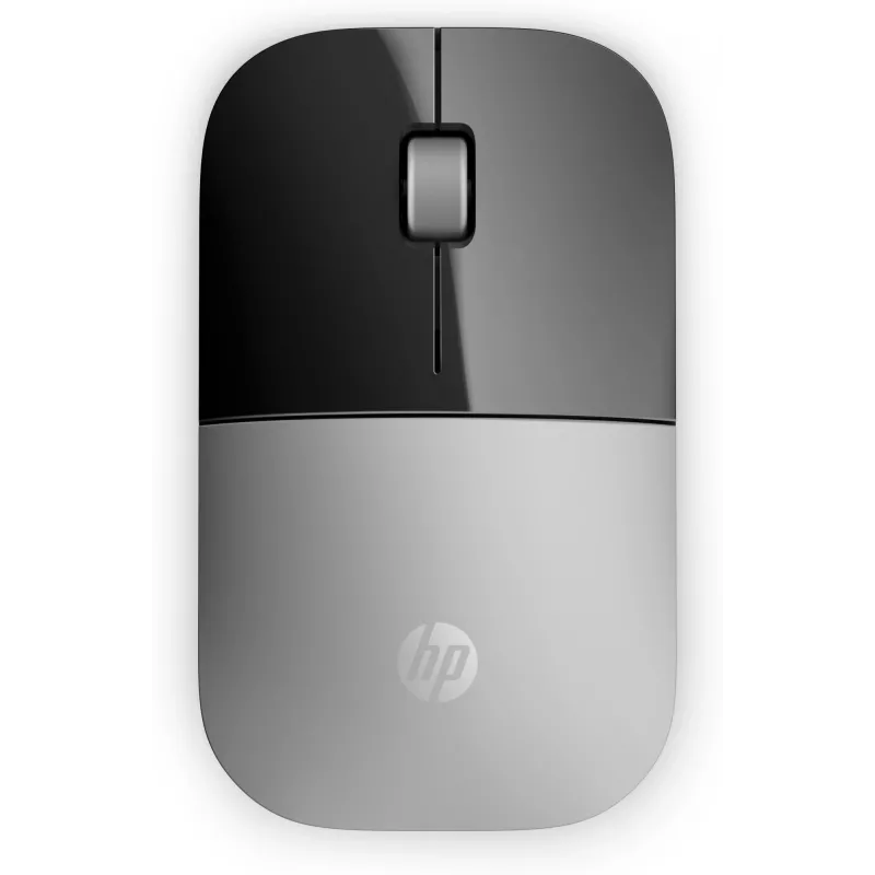 HP Z3700 Sudraba Bezvadu Pele, Piemērota Abām Rokām, Optiskā, RF Bezvadu, 1200 DPI, Sudraba