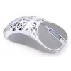 Bezvadu spēļu pele ENDORFY LIV Onyx balta — Bluetooth/2,4 GHz, 12000 DPI, piemērota abām rokām, aRGB apgaismojums, 6 pogas, USB-A/USB-C kabelis