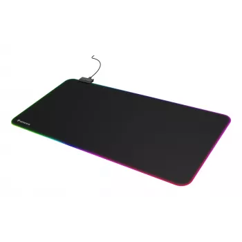 GENESIS Boron 500 XXL RGB spēļu peļu paliktnis Melns