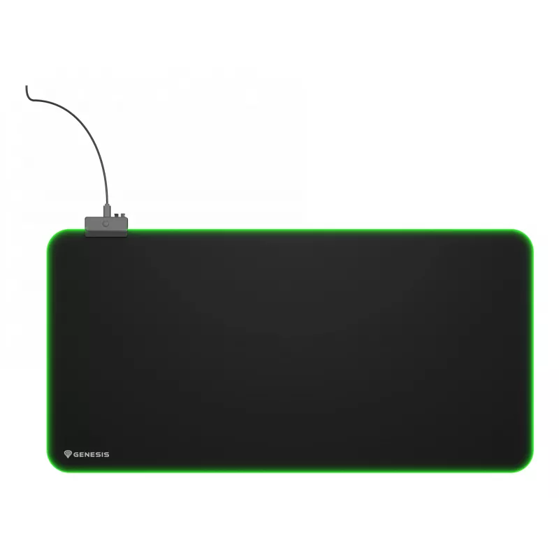 GENESIS Boron 500 XXL RGB spēļu peļu paliktnis Melns