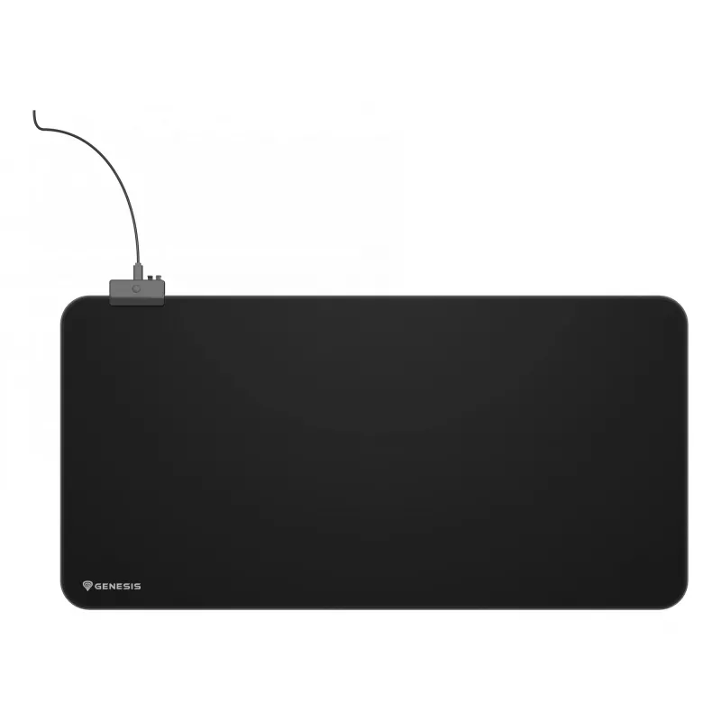 GENESIS Boron 500 XXL RGB spēļu peļu paliktnis Melns